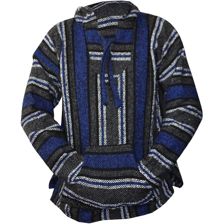 Amazon.com: Del Mex Mexican Baja Hoodie Sweater Jerga
